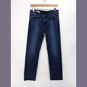 Red Engine Size 31 Womens Ruby Slimming Narrow Boot Denim Jeans in Blue